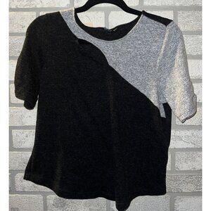 Allison Andrews Black Quarter Length Sweater Size Large